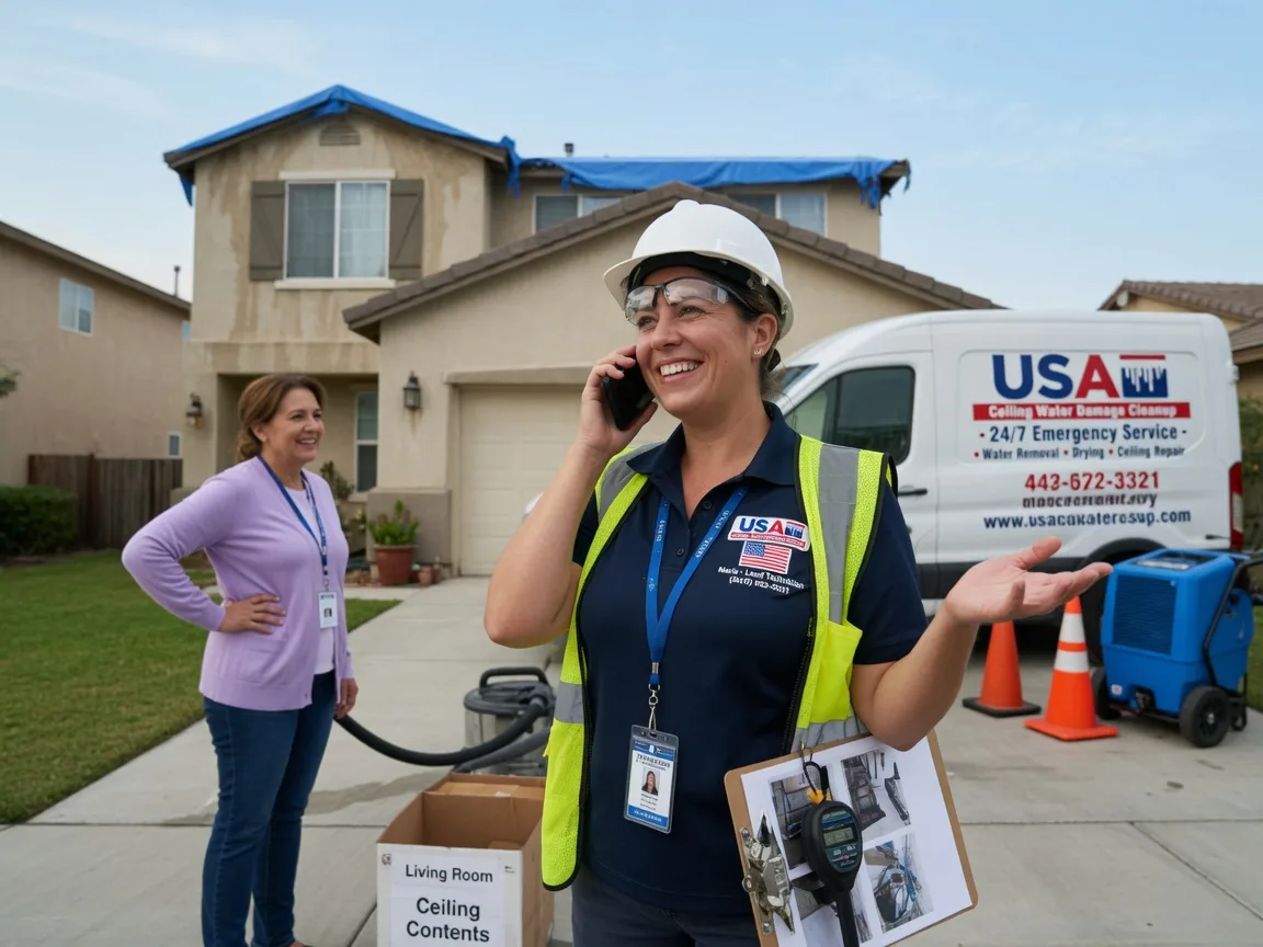 Ceiling Water Damage Restoration Hamel, IL FAQs